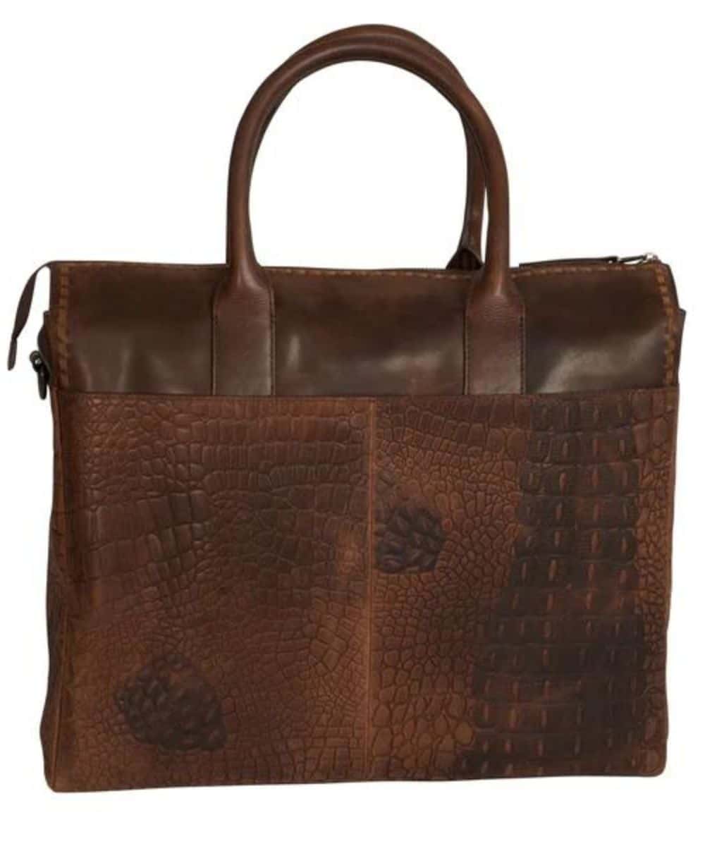 STS Catalina Croc Laptop Tote Bag - Image 2