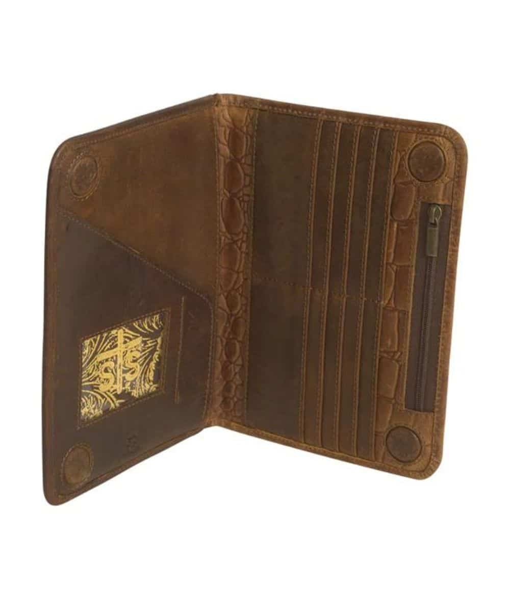 STS Women's Catalina Croc Magnetic Wallet - Image 3