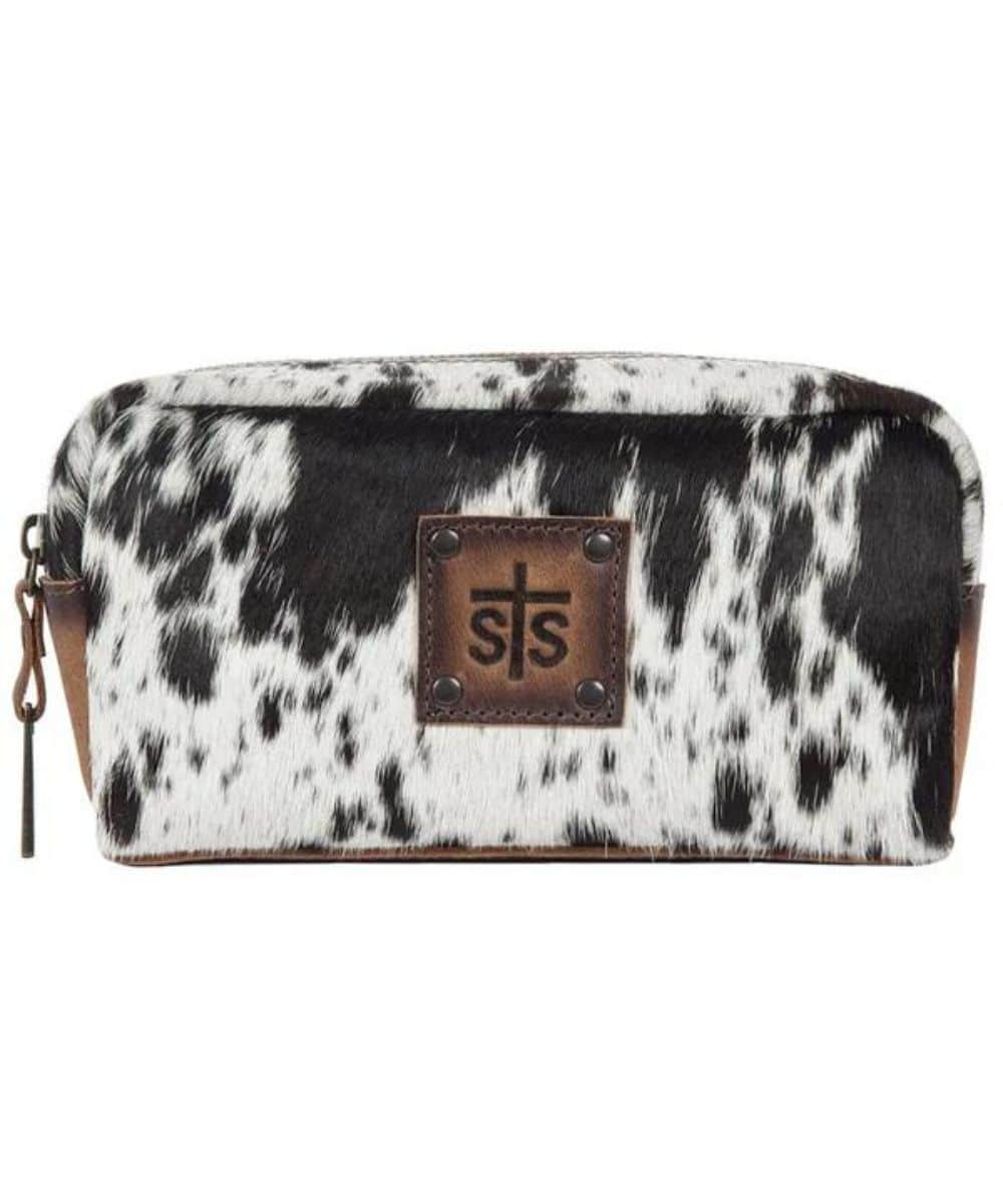 STS Women's Cowhide Bebe Cosmetic Bag