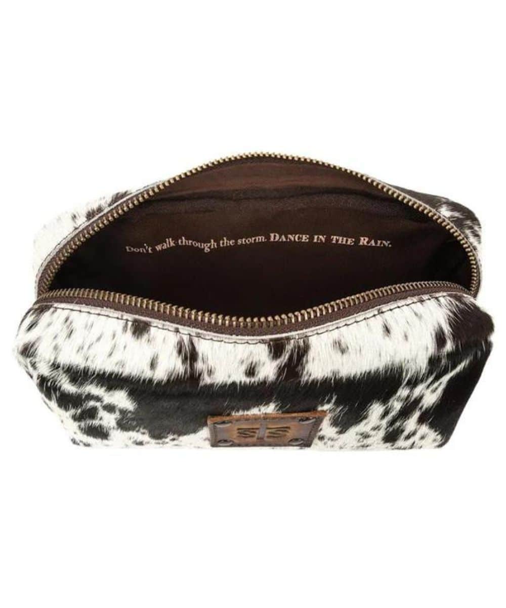 STS Women's Cowhide Bebe Cosmetic Bag - Image 3