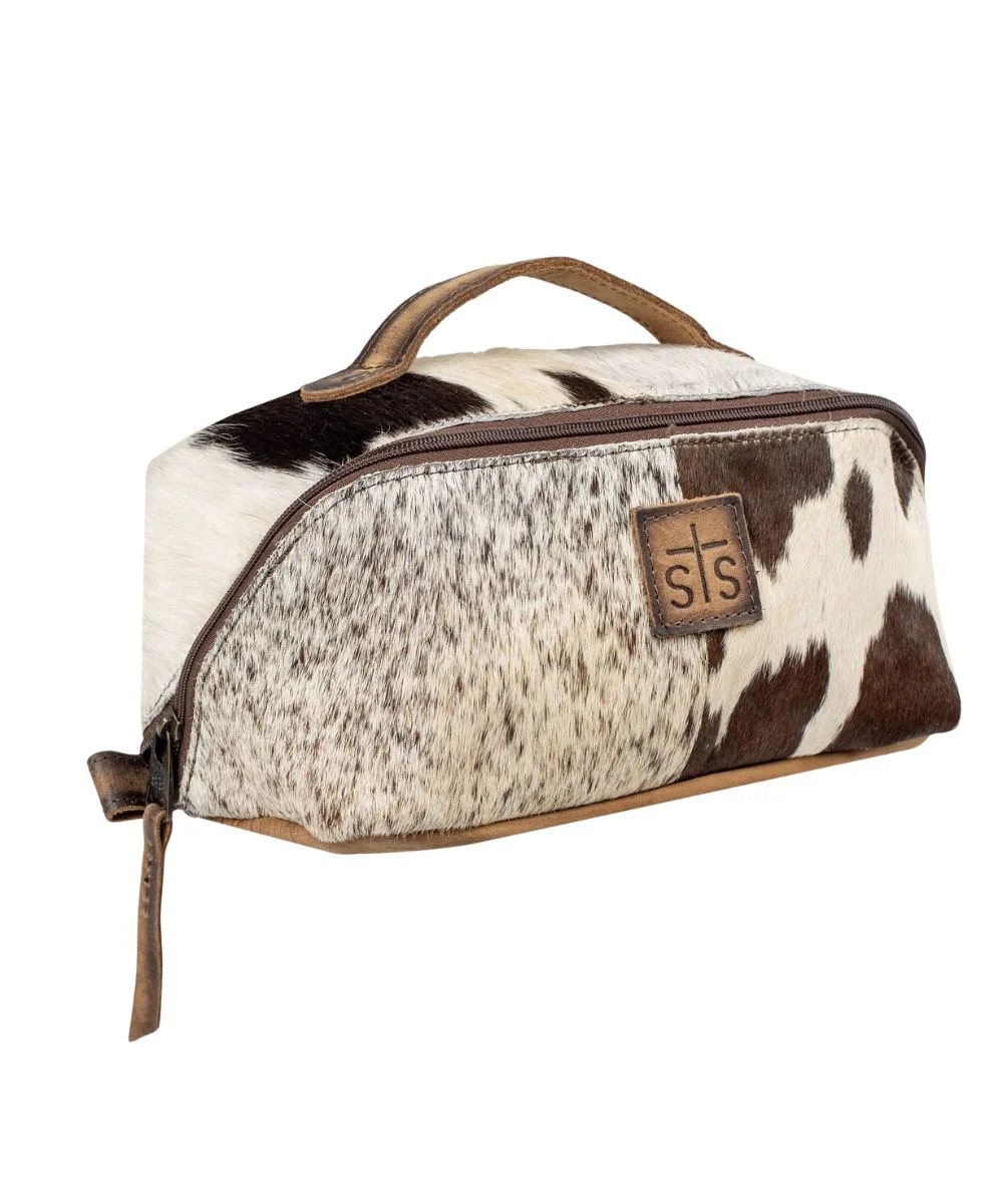 STS Women's Cowhide Elise Makeup Bag - Image 2