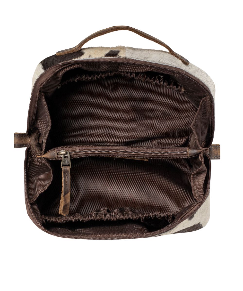 STS Women's Cowhide Elise Makeup Bag - Image 4