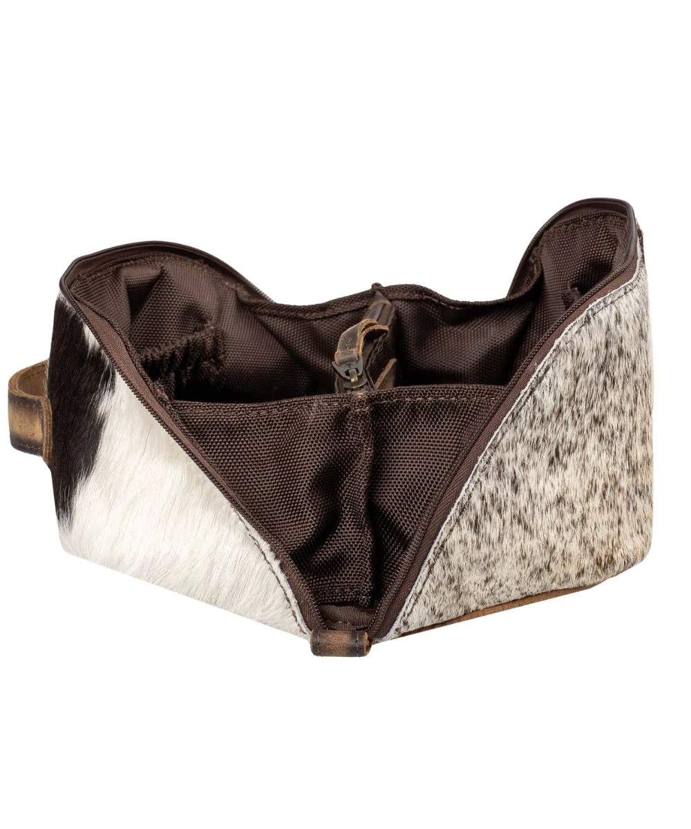 STS Women's Cowhide Elise Makeup Bag - Image 5
