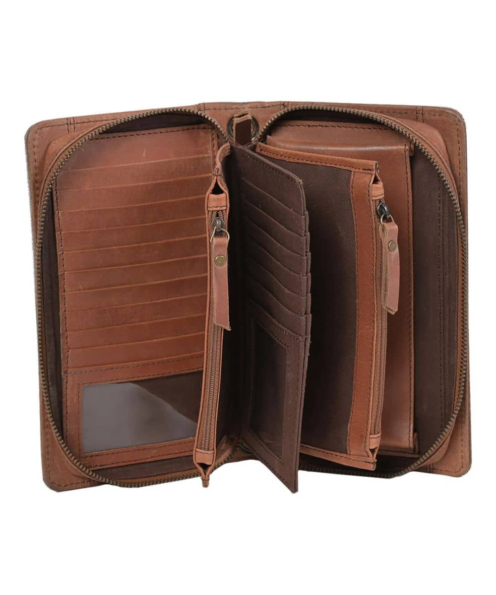 STS Women's Cowhide Evie Organizer - Image 3