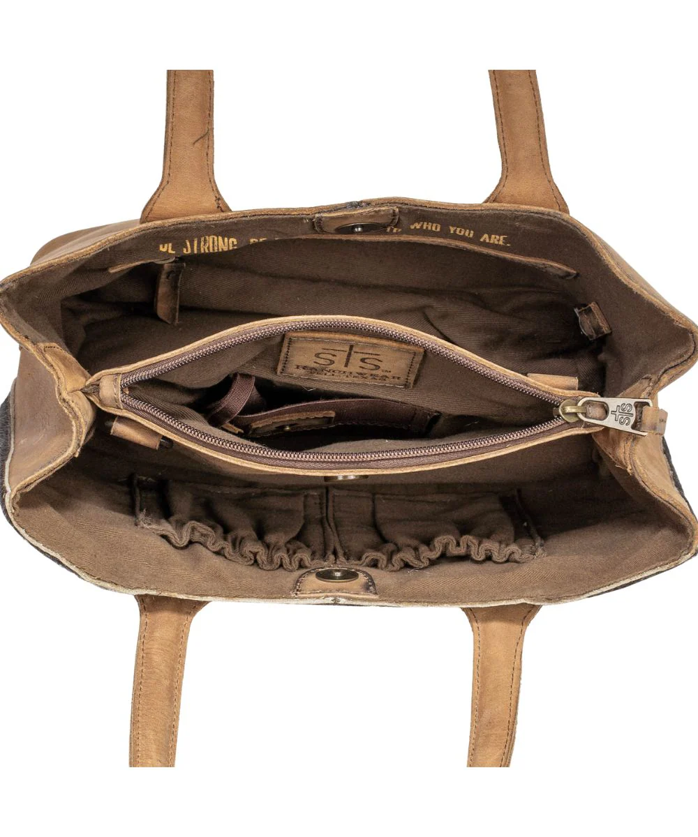 STS Women's Cowhide Josie Satchel Bag - Image 4