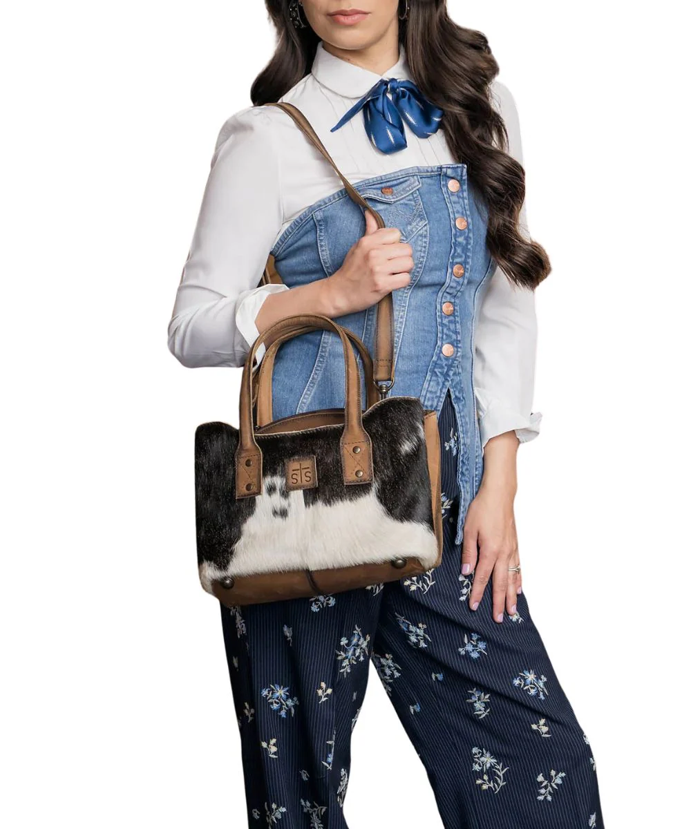 STS Women's Cowhide Josie Satchel Bag - Image 5