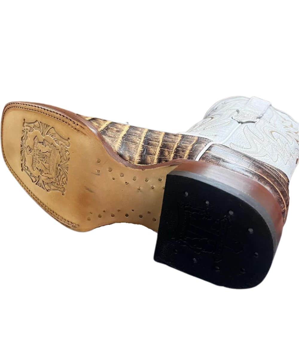 Tanner Mark Men's Caiman Tail Boot - Image 4