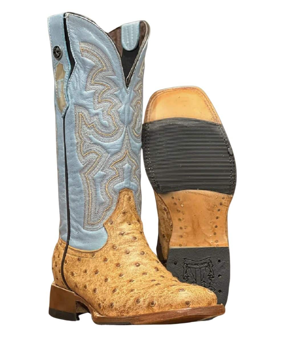 Tanner Mark Women's Ostrich Print Boot - Image 2