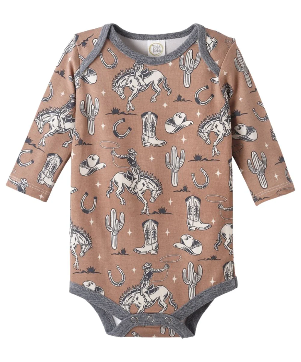 Tesa Babe Infant Cowboy Romper - Image 2