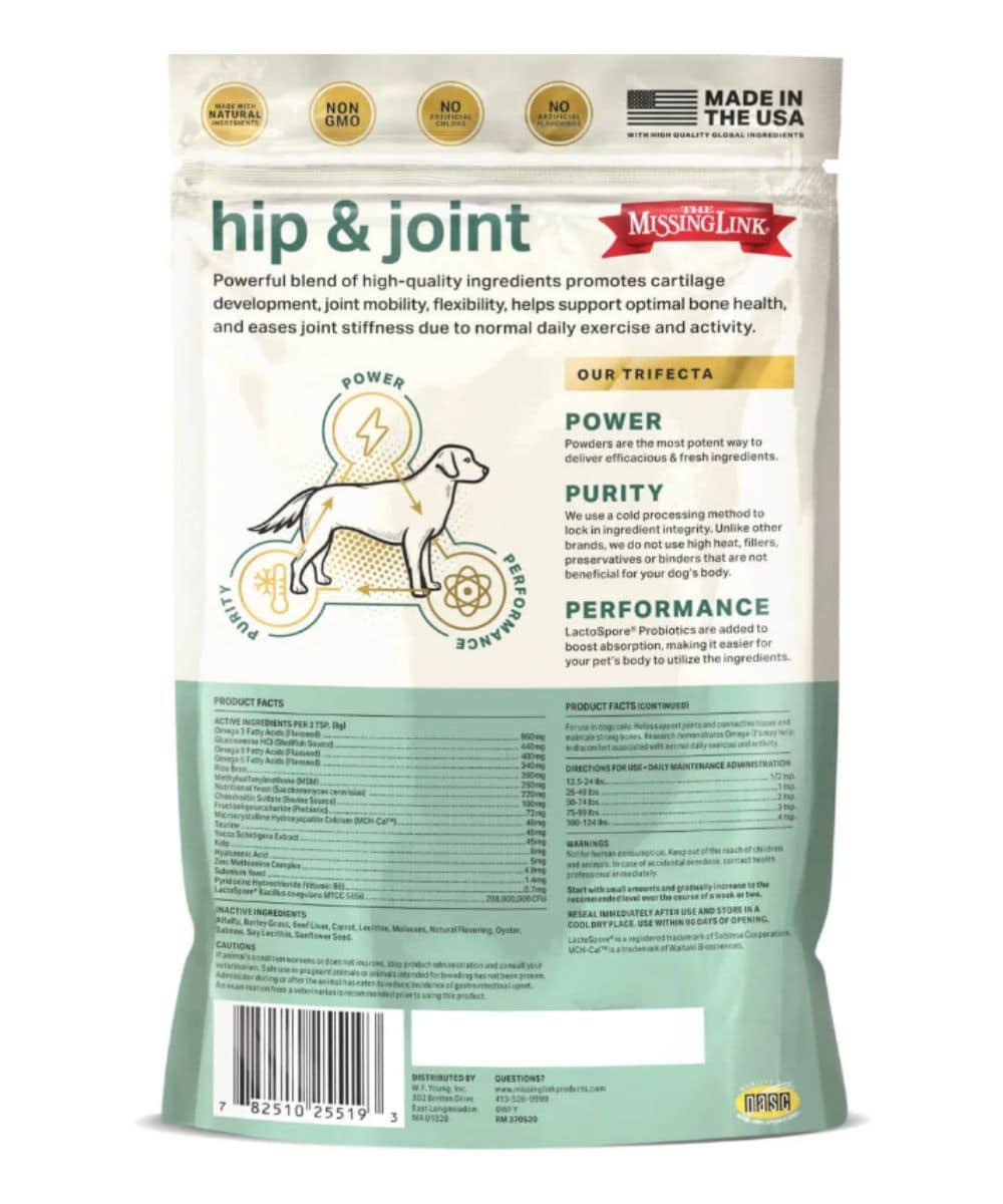 The Missing Link Hip & Joint Dog Supplement - Image 2