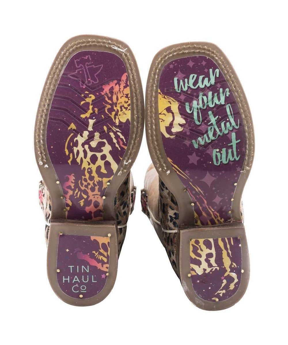 Tin Haul Big Girls' Wild Patch Boot - Image 3
