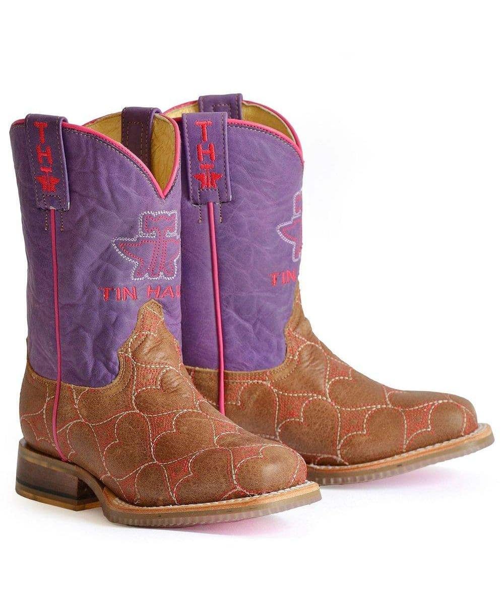 Tin Haul Big Girls' Lotta Heart Boot