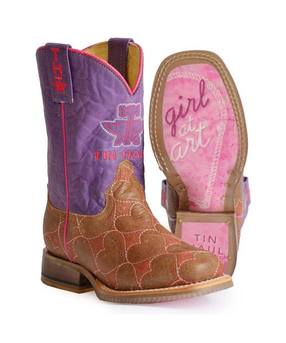 Tin Haul Big Girls' Lotta Heart Boot - Image 2