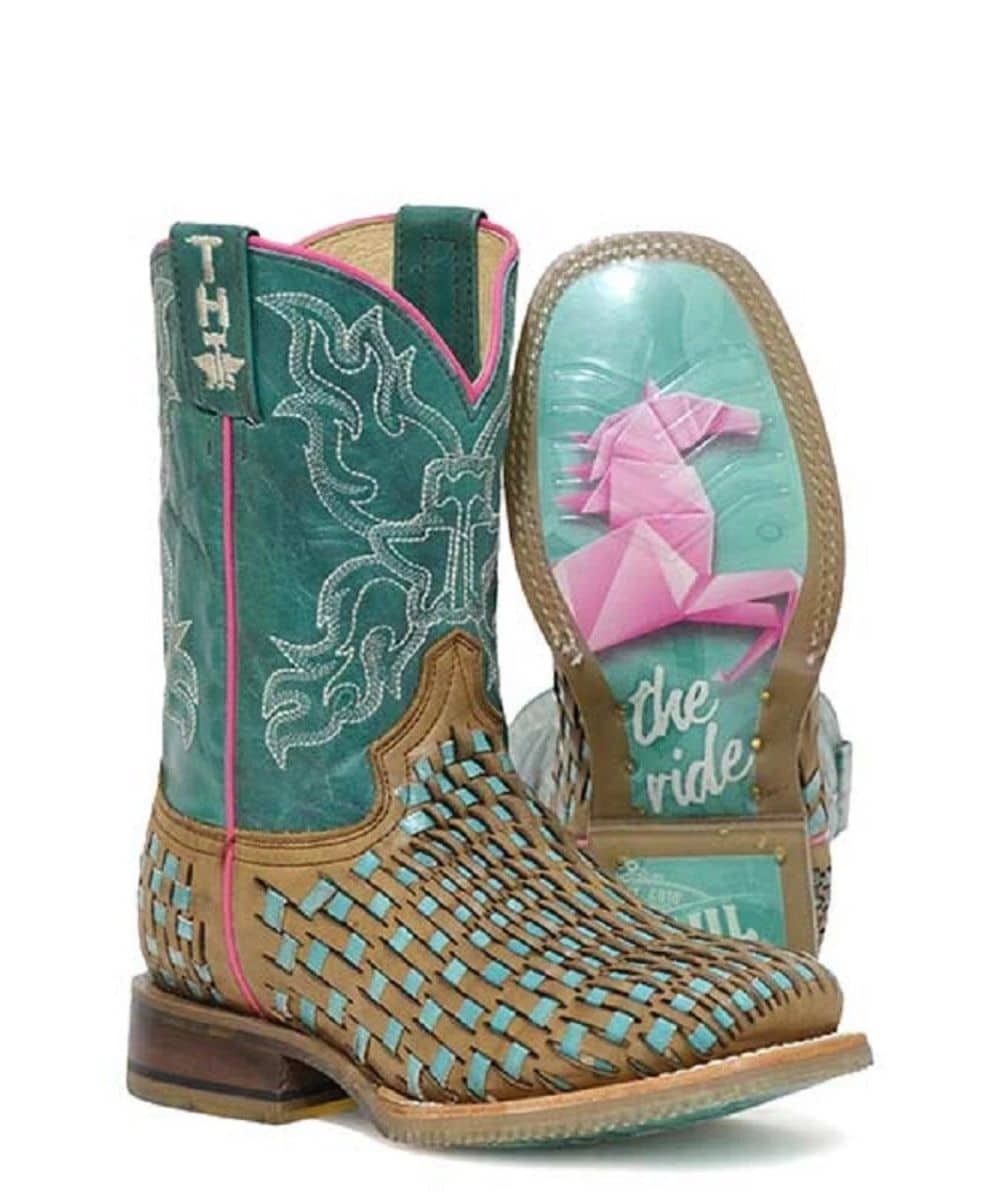 Tin Haul Little Girls' Gitcha A Good One Boot - Image 2