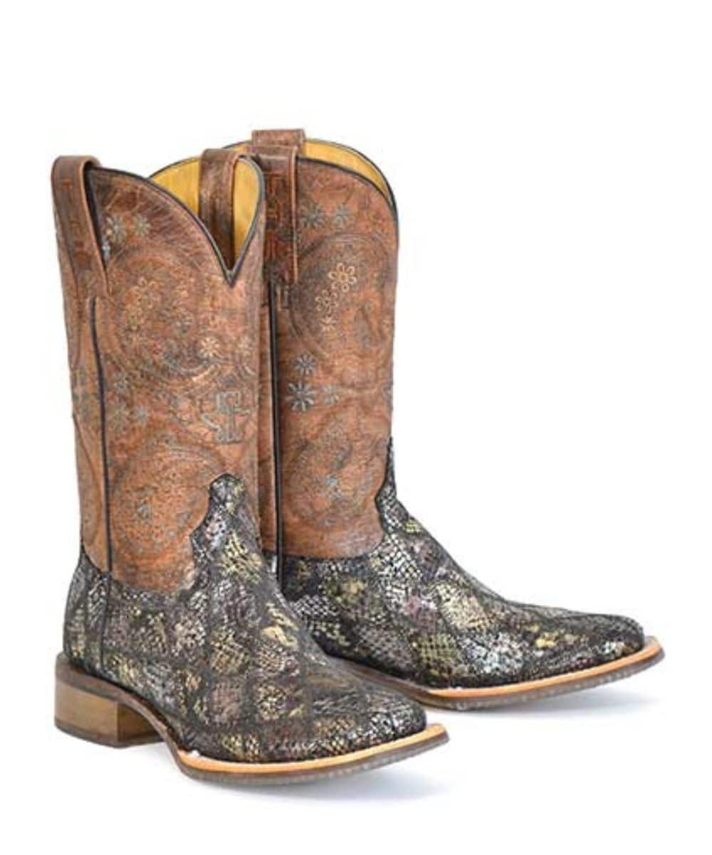 Tin Haul Women's Paisley Python Boot - Image 2