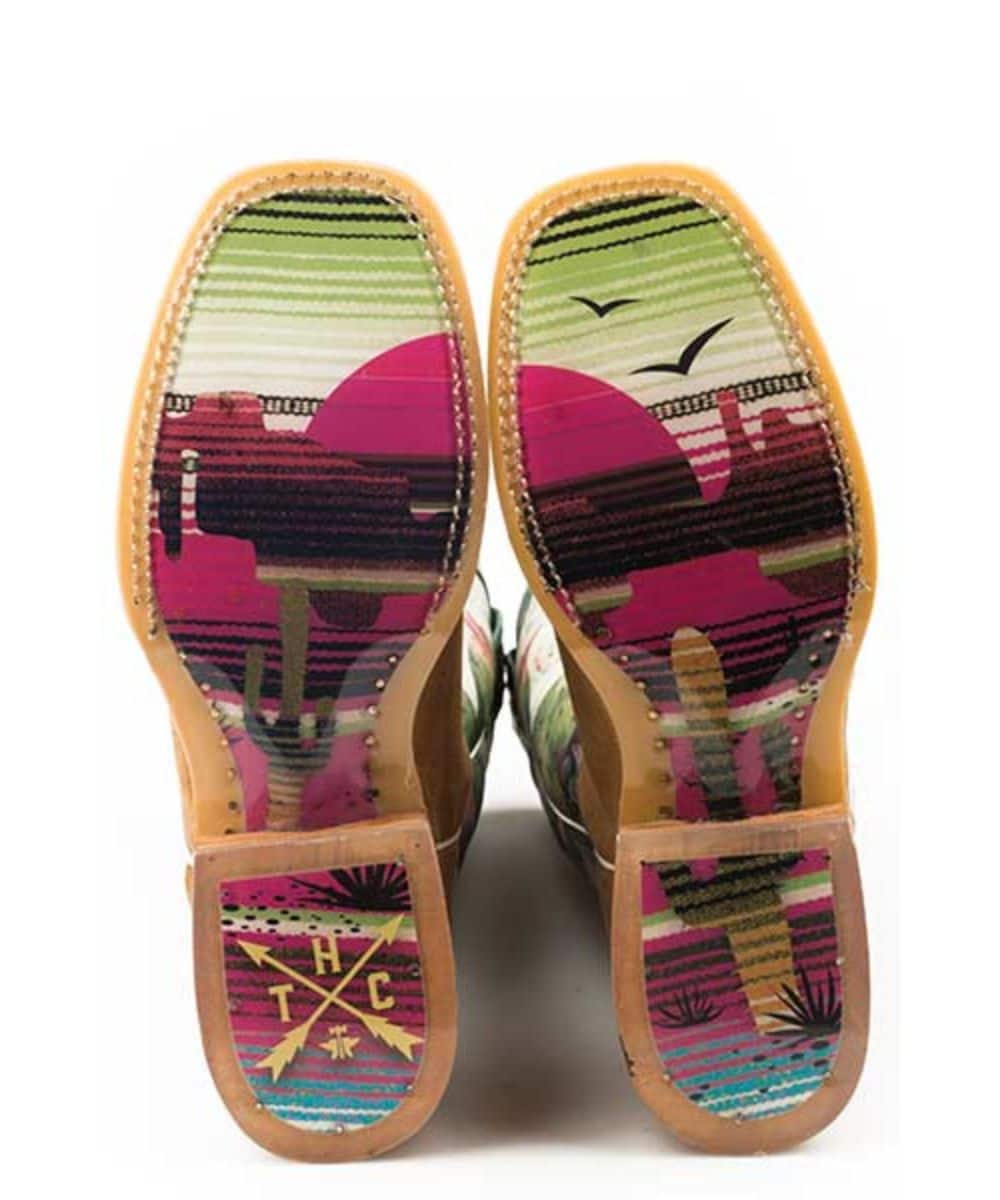 Roper Women's Tin Haul Serape Sunset Boot - Image 2