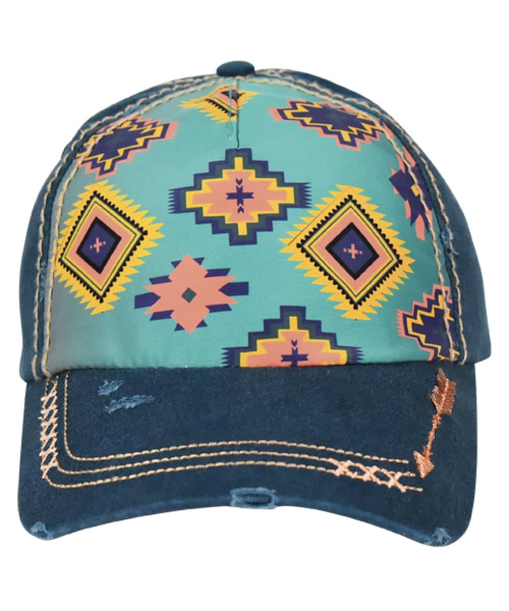 Trenditions Women's Catchfly Aztec Print Cap