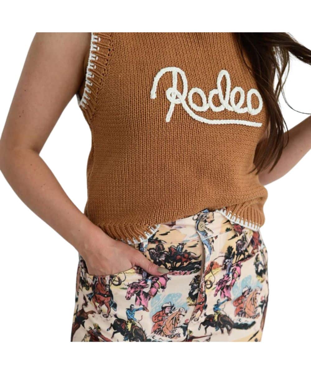 Turquoise Haven Women's Pullover Sweater Vest - Image 2