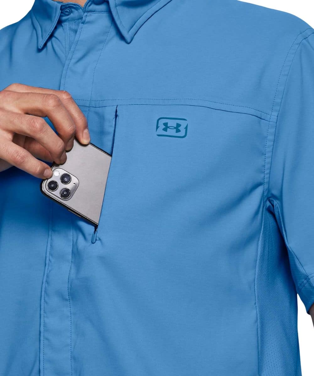 Under Armour Men's Fish Pro Hybrid Snap Shirt - Image 3