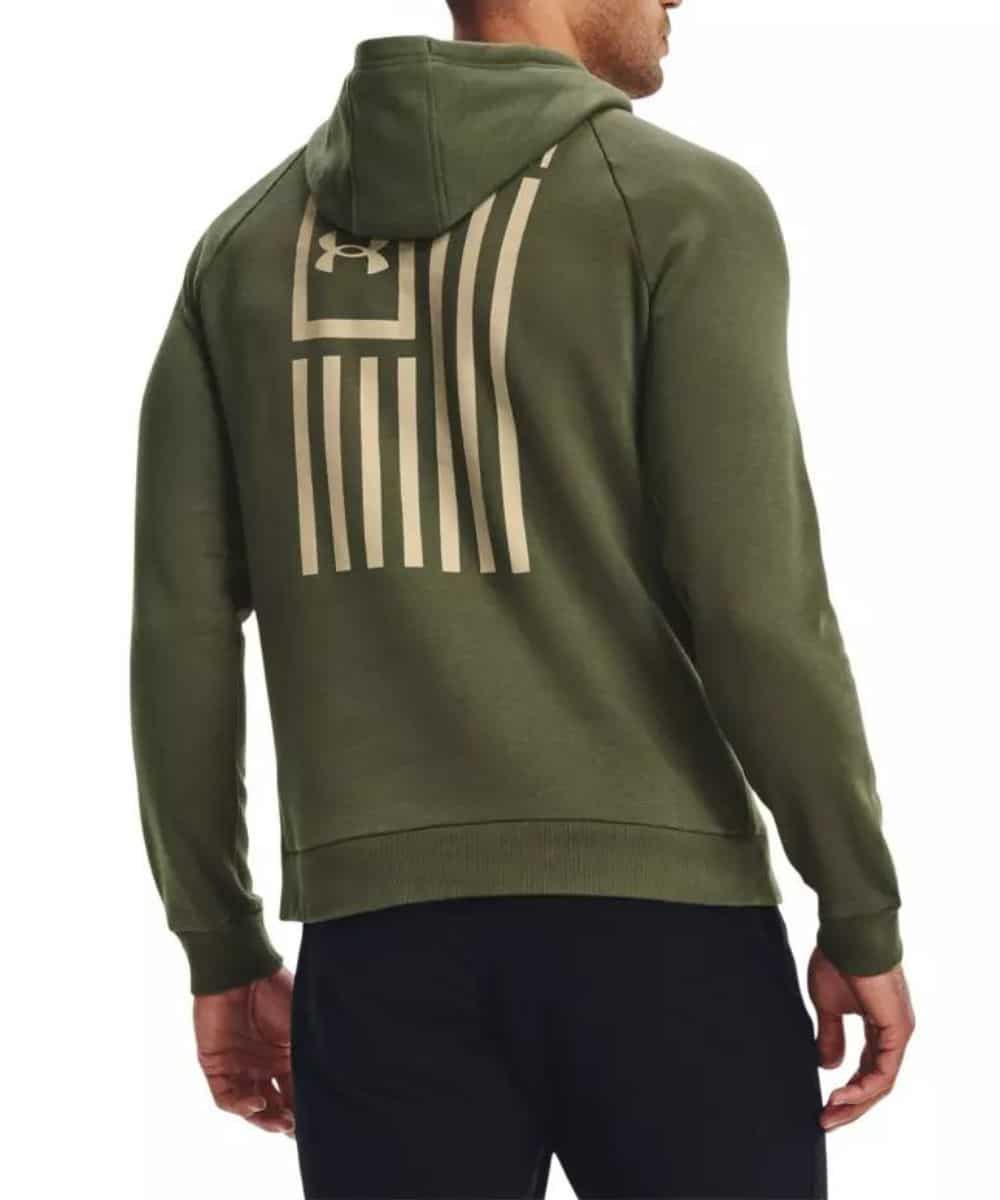 Under Armour Men's Freedom Rival Flag Hoodie - Image 2