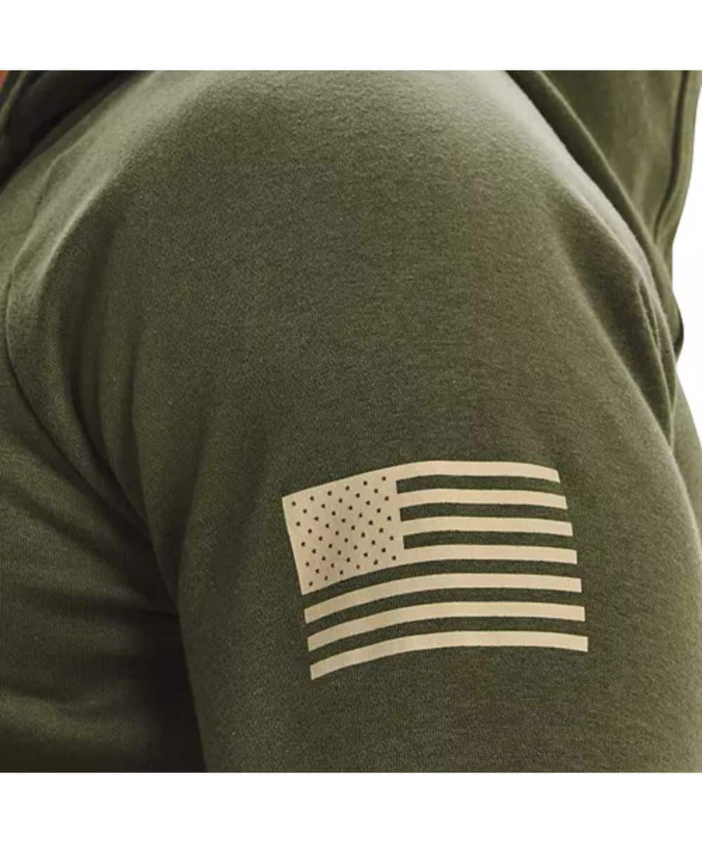 Under Armour Men's Freedom Rival Flag Hoodie - Image 3