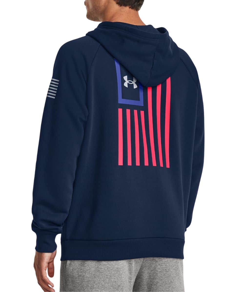 Under Armour Men's Freedom Rival Flag Hoodie - Image 2