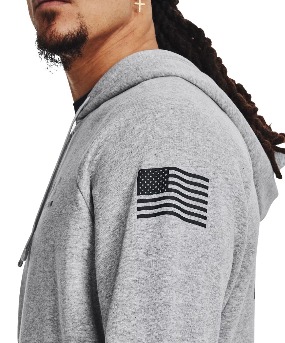 Under Armour Men's Freedom Rival Zip Hoodie - Image 3