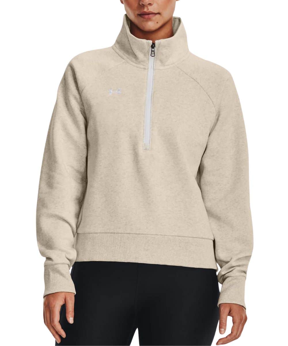 Under Armour Women's 1/2 Zip Rival Pullover - Image 2