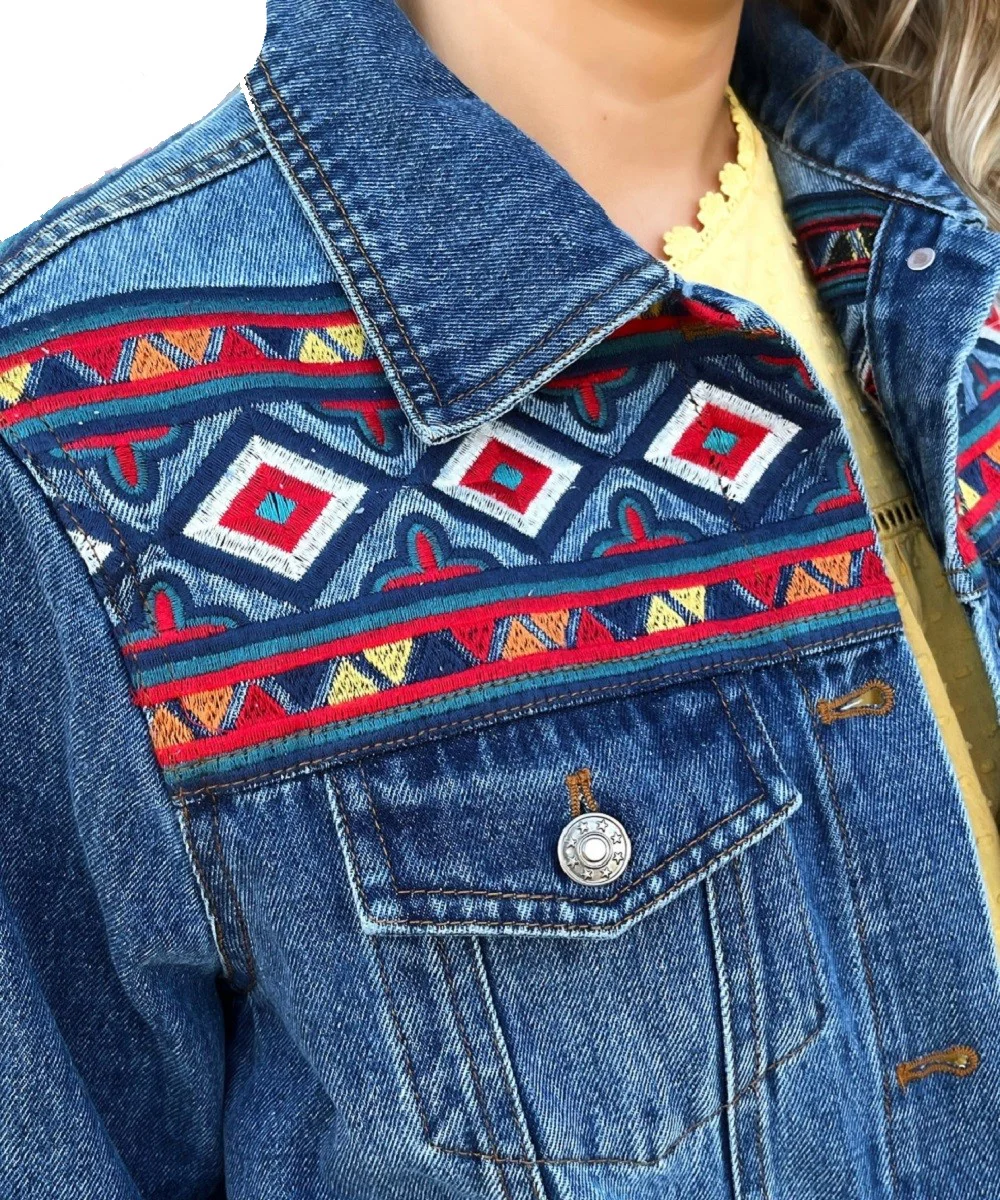 Wash Co Apparel Jodie Denim Jacket - Image 3