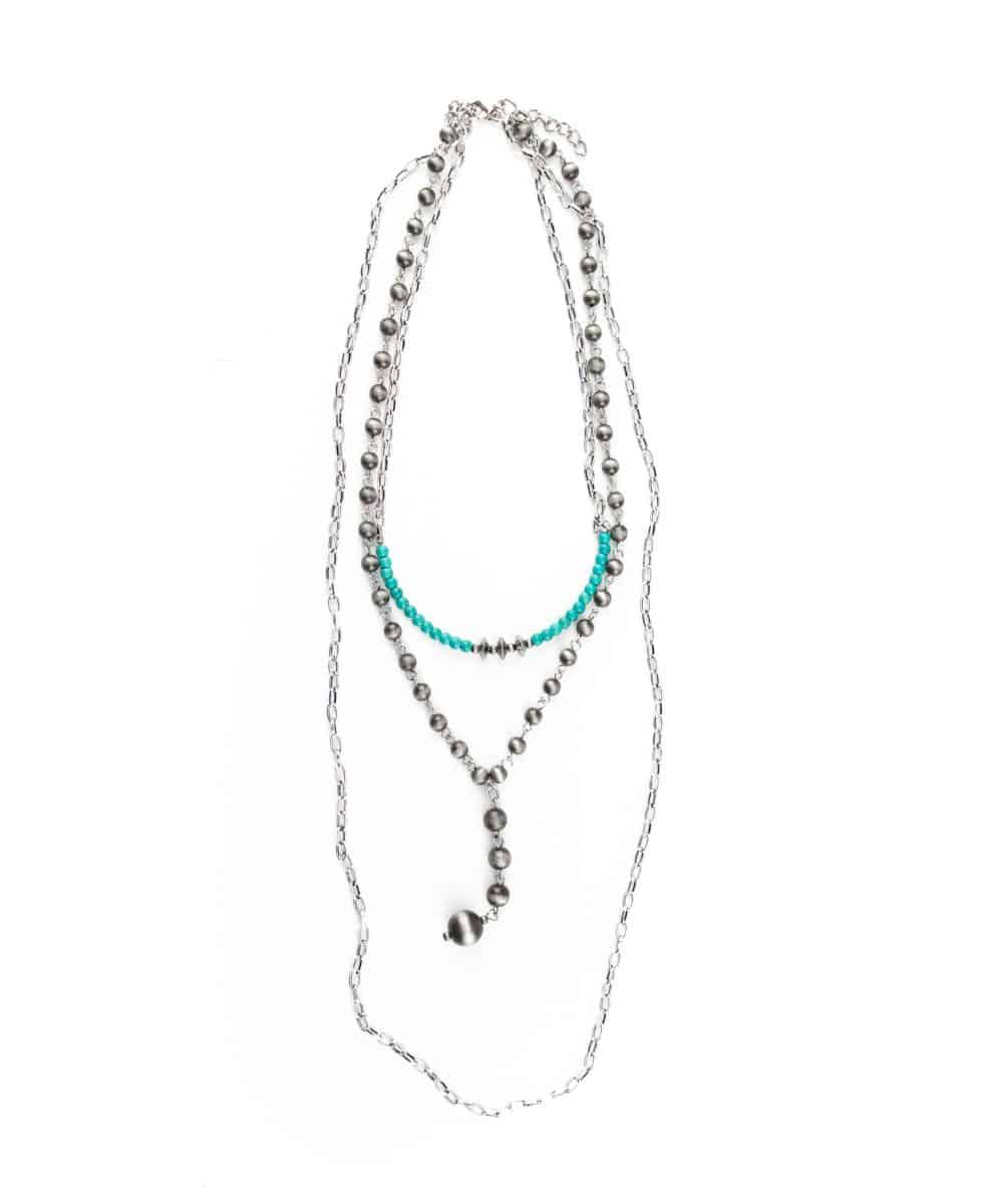 West & Co. Women's 3 Strand Necklace