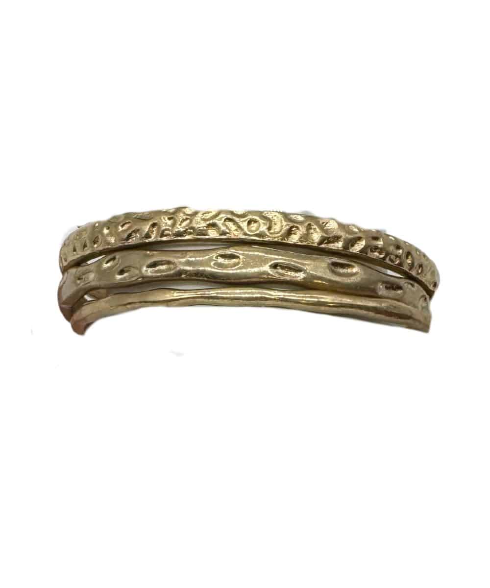 West & Co. Women's Gold Bracelet Set - Image 2