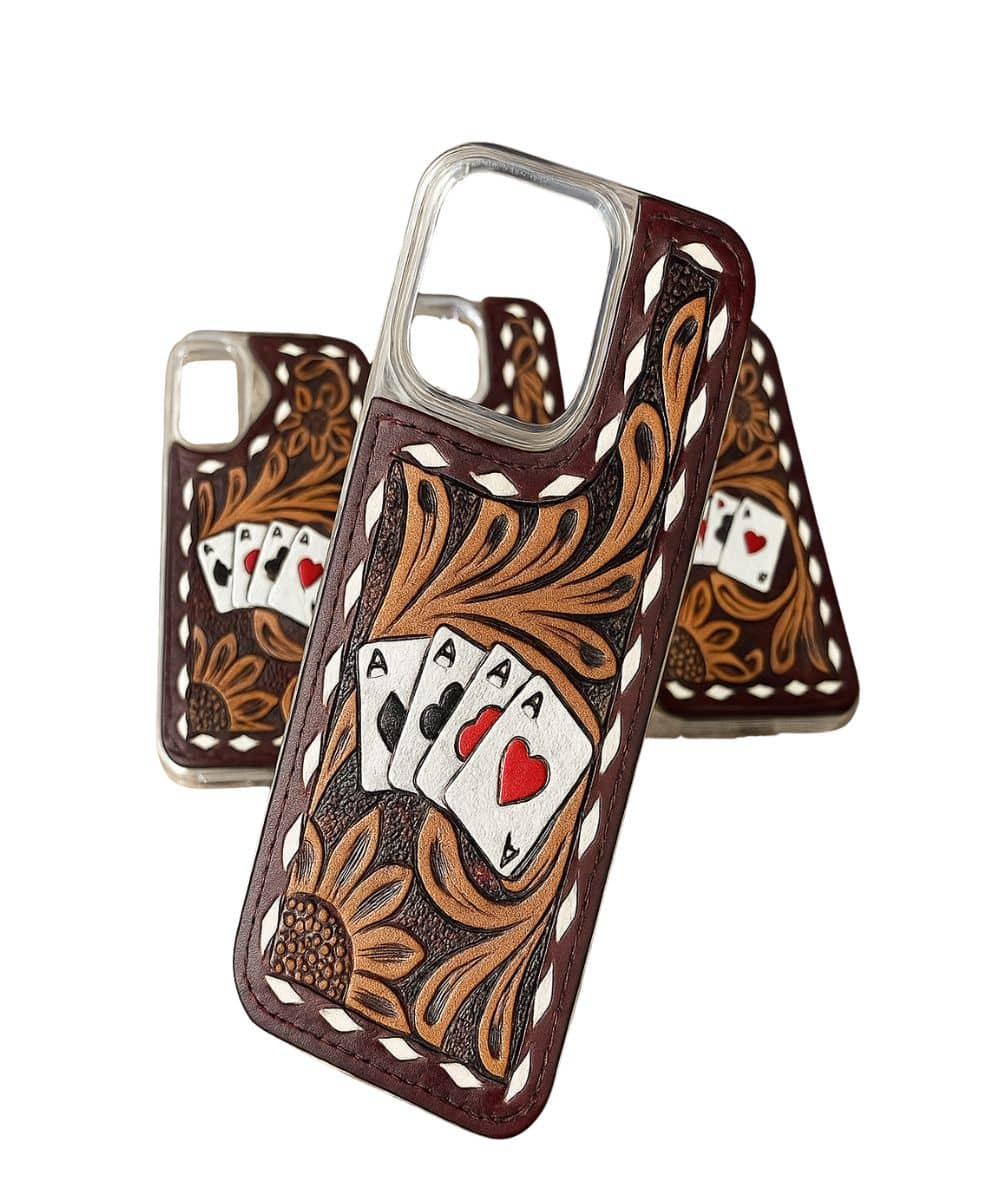 Western Linens Cards iPhone Case