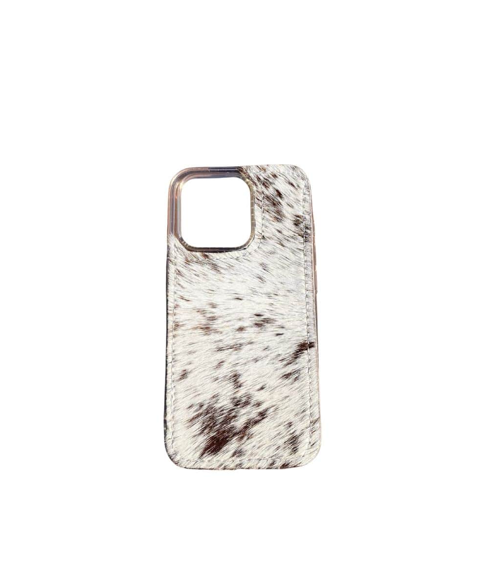 Western Linens Cowhide iPhone Case