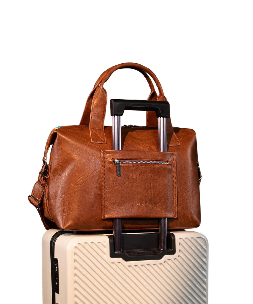 Montana West Women's Wrangler Southwestern Duffle Bag - Image 2