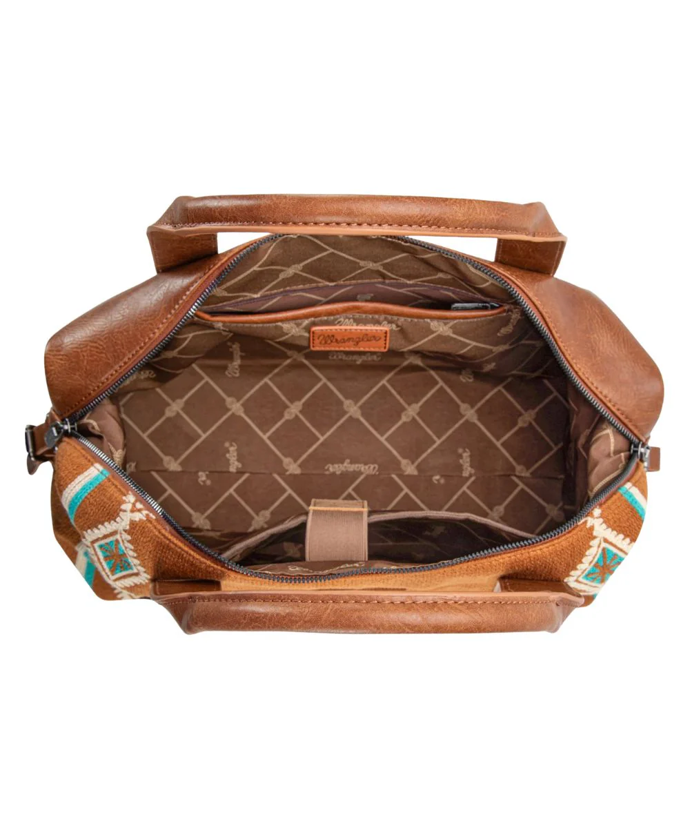 Montana West Women's Wrangler Southwestern Duffle Bag - Image 5