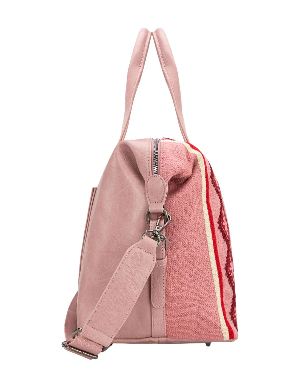 Montana West Women's Wrangler Southwestern Duffle Bag - Image 3