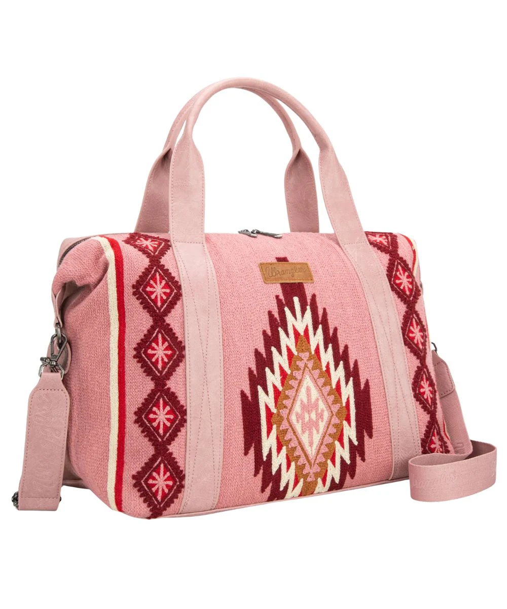 Montana West Women's Wrangler Southwestern Duffle Bag - Image 4