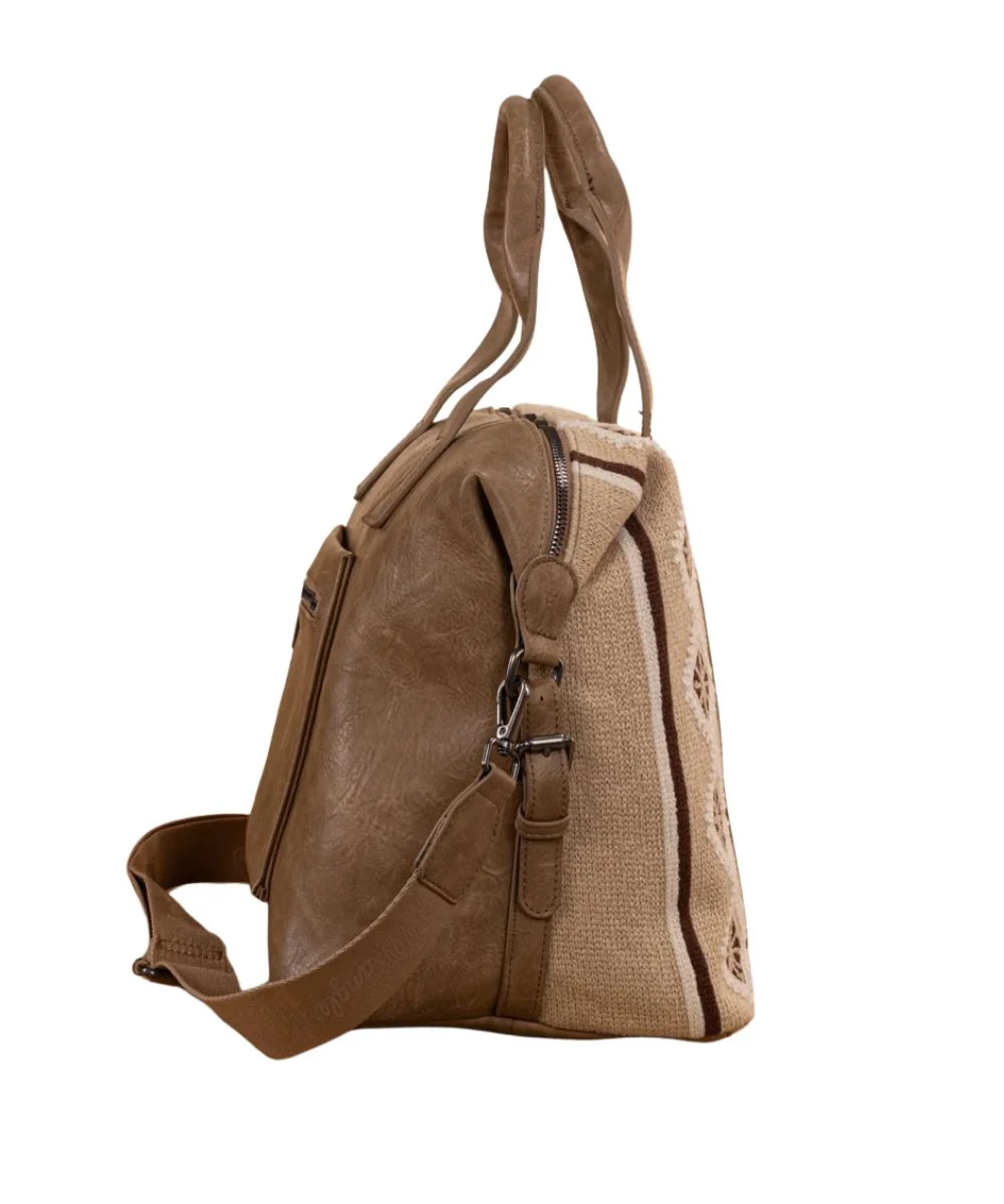 Montana West Women's Wrangler Southwestern Duffle Bag - Image 3