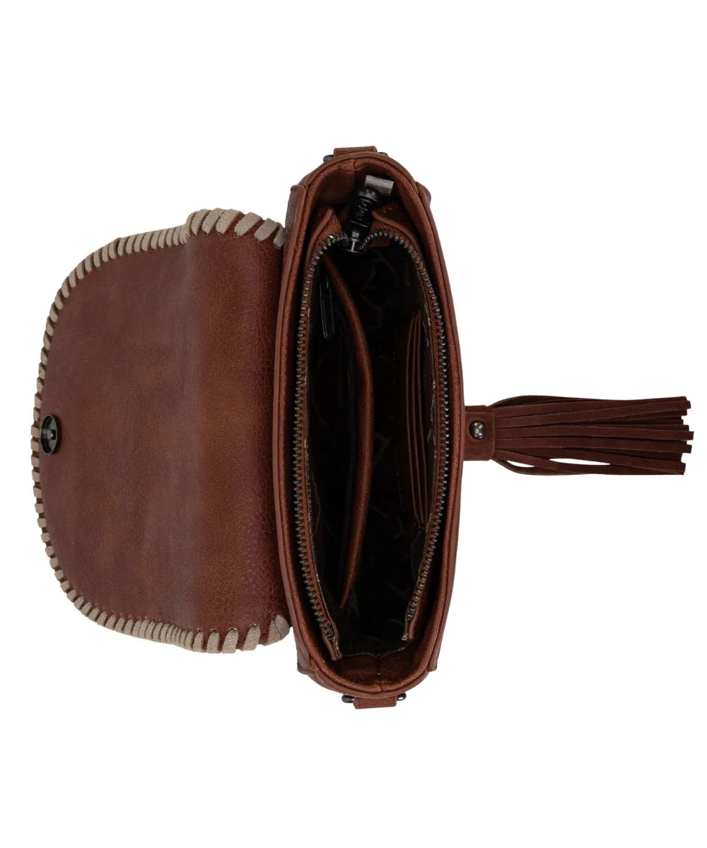 Montana West Women's Wrangler Southwestern Saddle Bag - Image 3