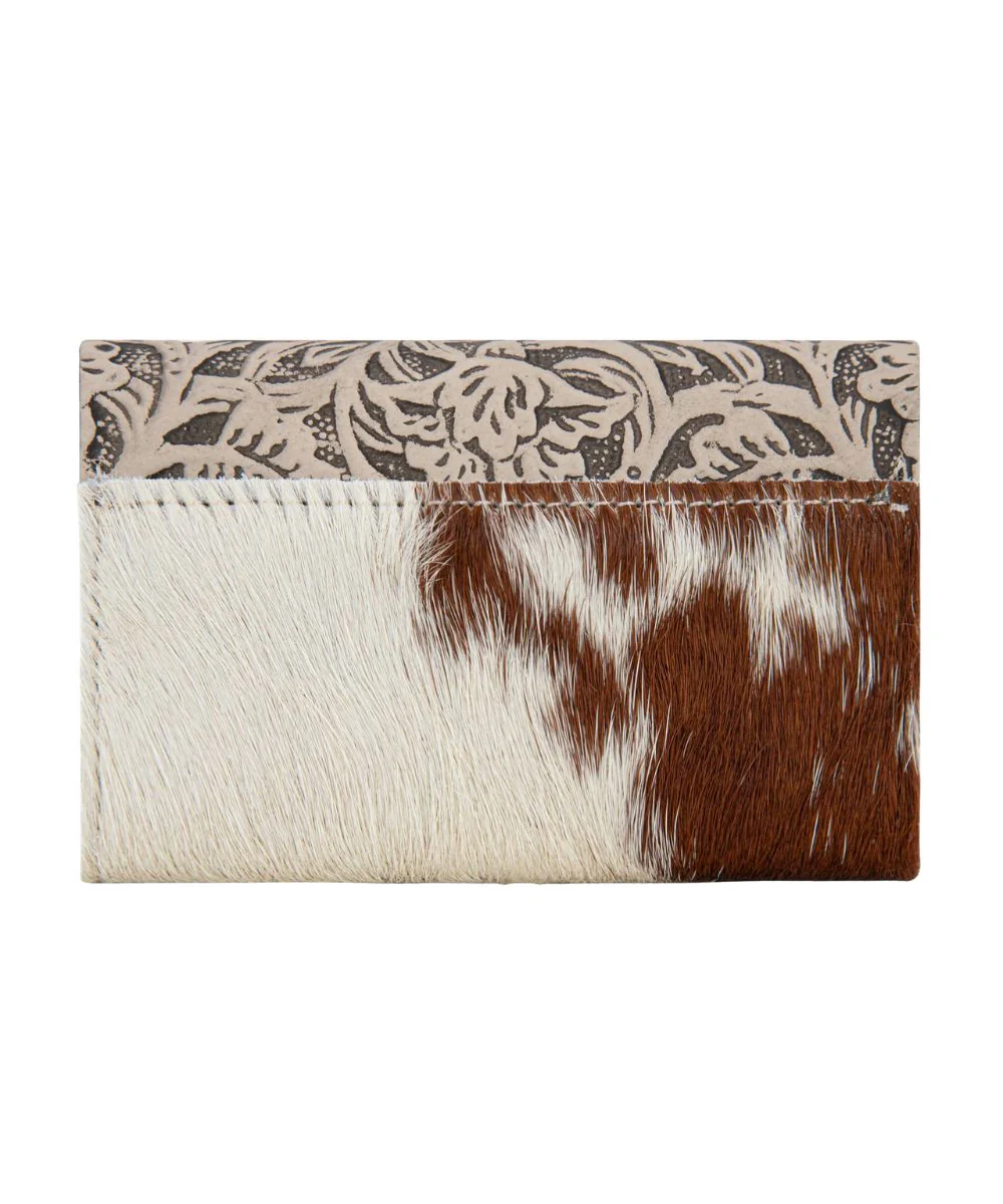 Montana West Women's Wrangler Cowhide Card Holder - Image 2