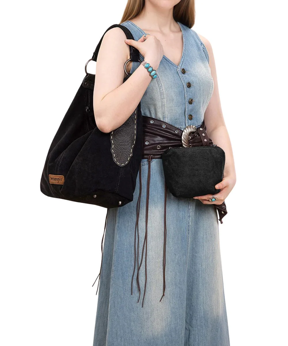 Montana West Women's Wrangler Hobo Purse - Image 5