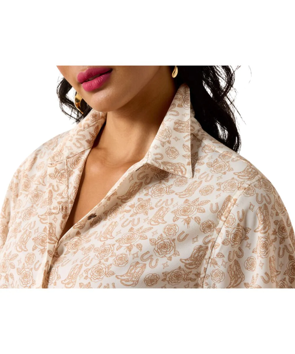 Ariat Women's Homestyle Button Down Shirt - Image 3