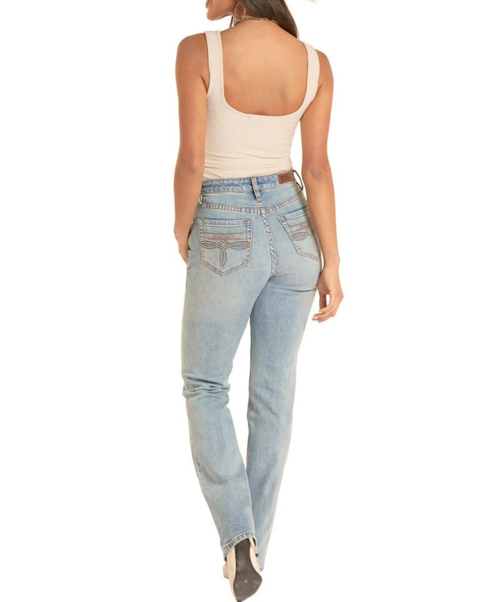 Rock & Roll Cowgirl Women's Eyelet Tank Top - Image 3