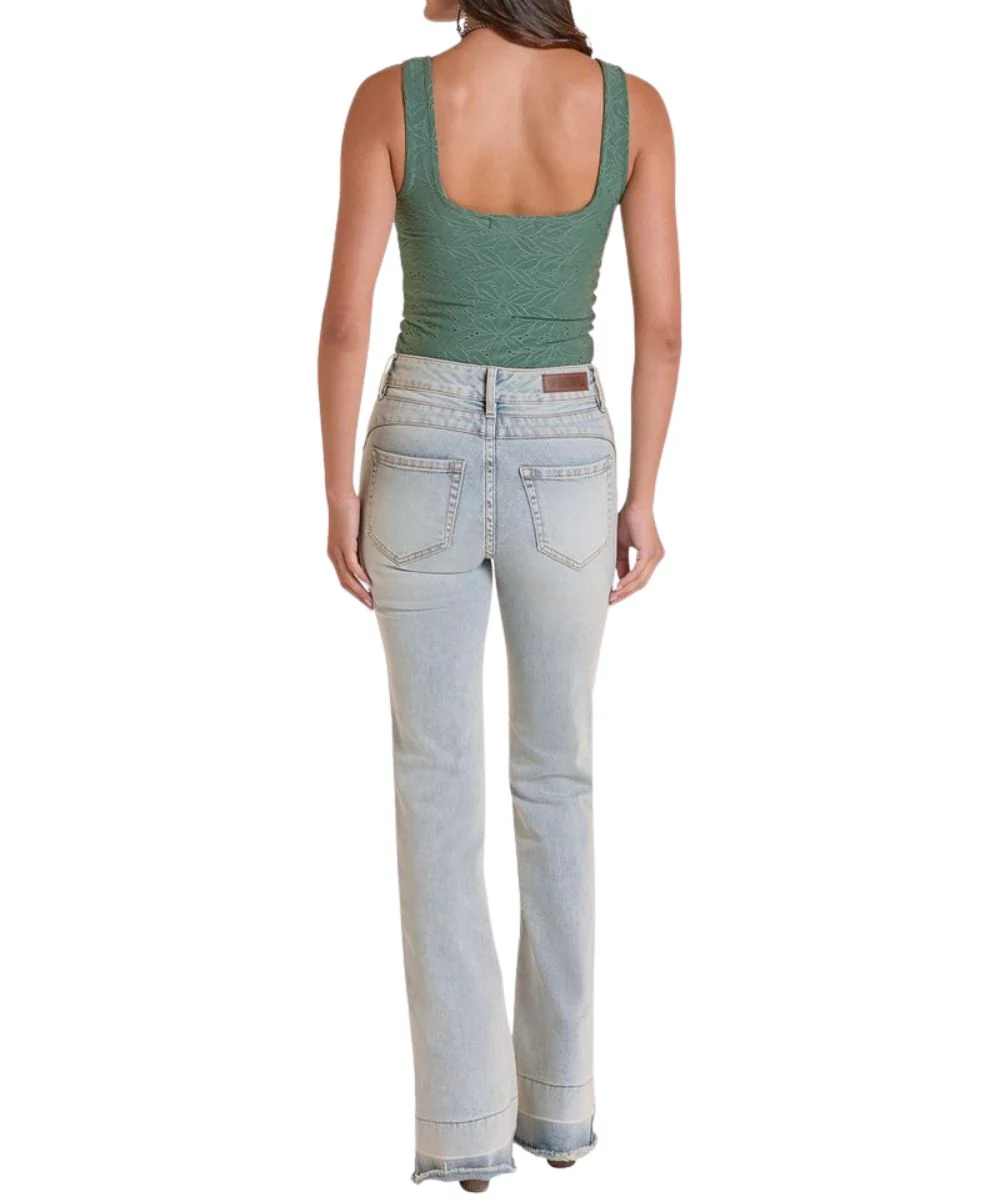 Rock & Roll Cowgirl Women's Eyelet Tank Top - Image 4