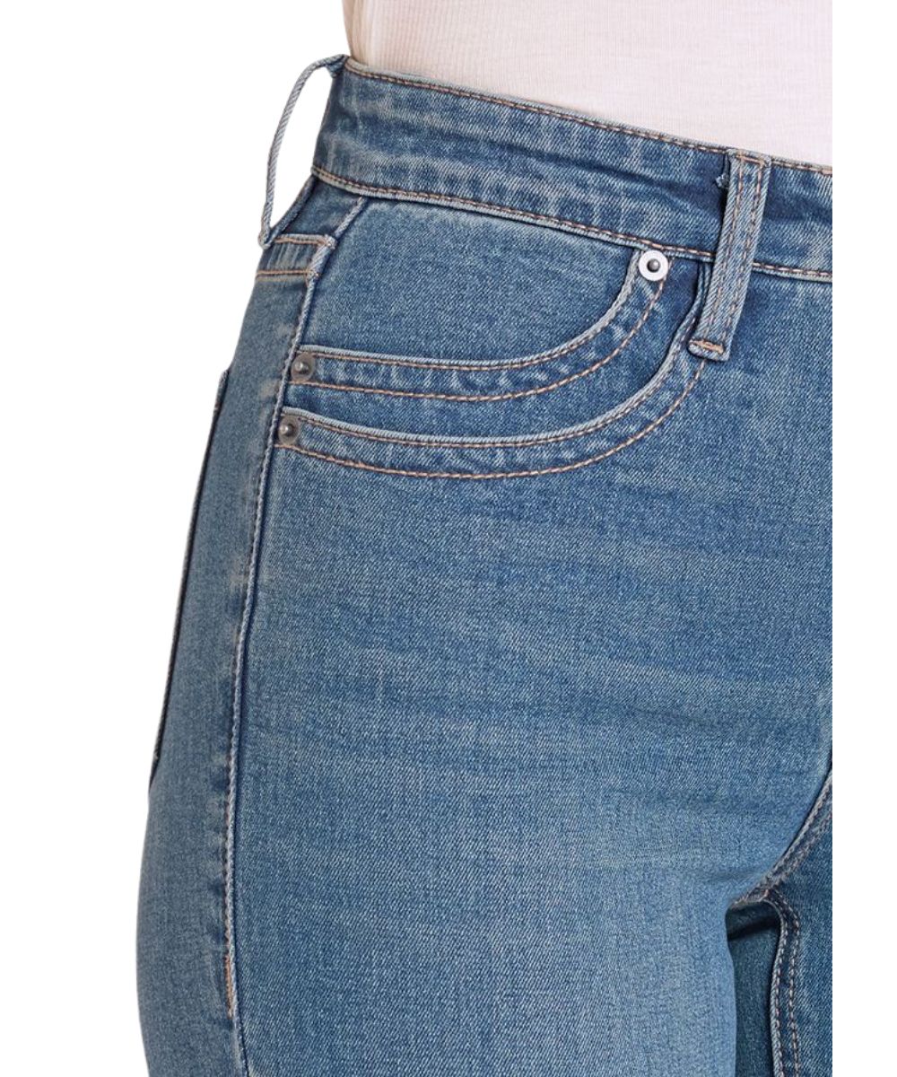 Rock & Roll Denim Women's Modest Boot Cut Jean - Image 4