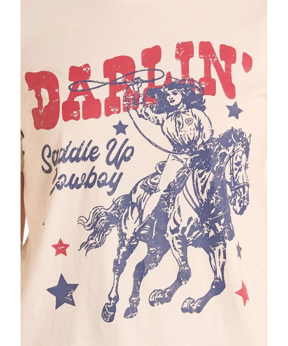 Rock & Roll Cowgirl Women's Darlin' Tee - Image 3