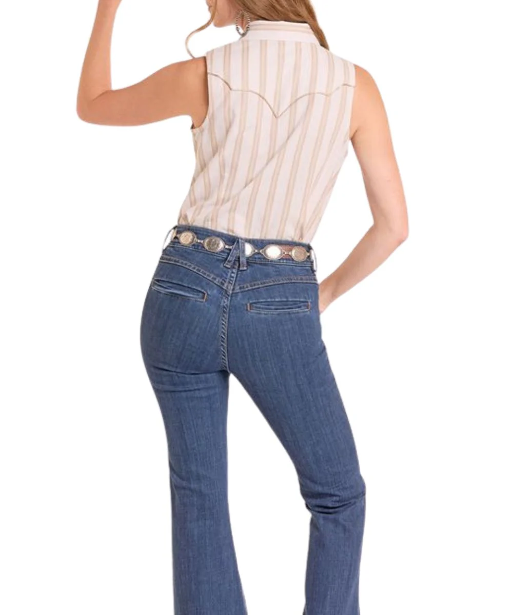 Rock & Roll Cowgirl Women's Snap Shirt - Image 2
