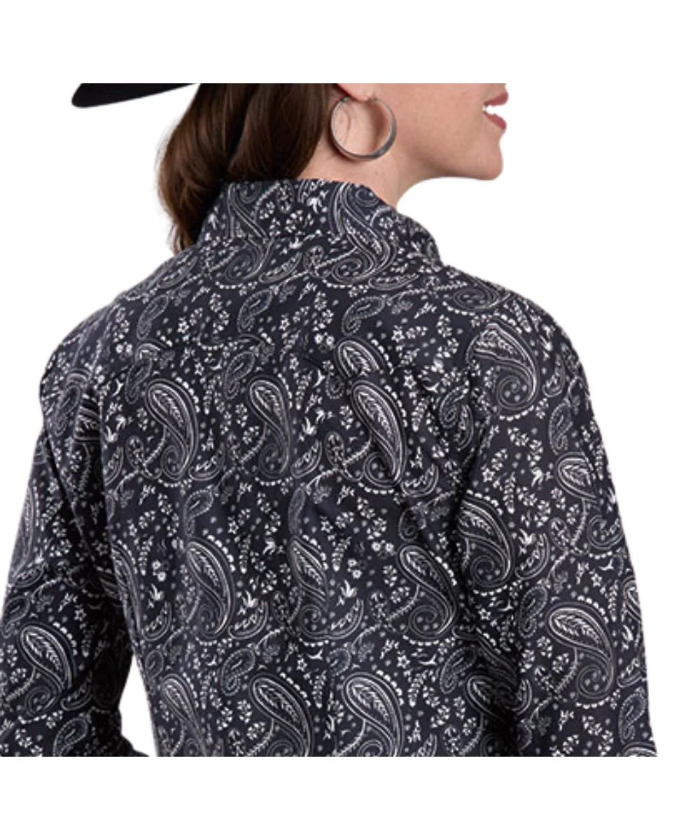 Roper Women's Paisley Snap Shirt - Image 2