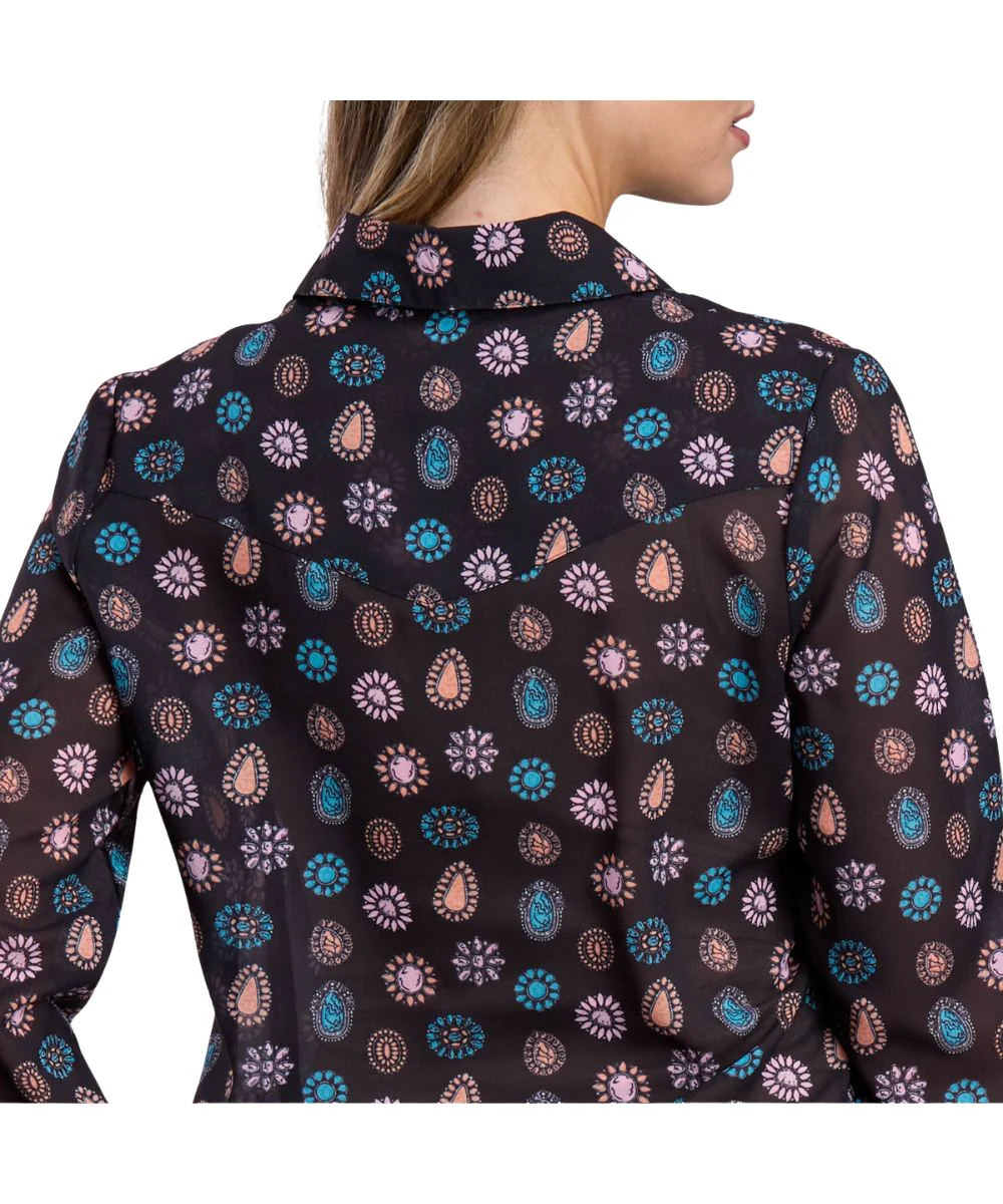 Roper Women's Concho Snap Shirt - Image 2