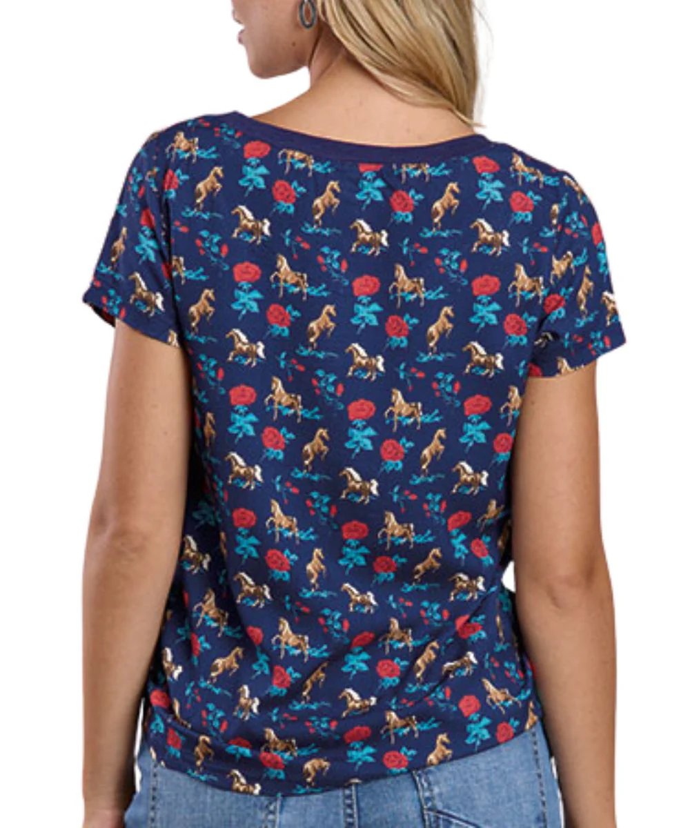 Roper Women's Floral Tee - Image 2